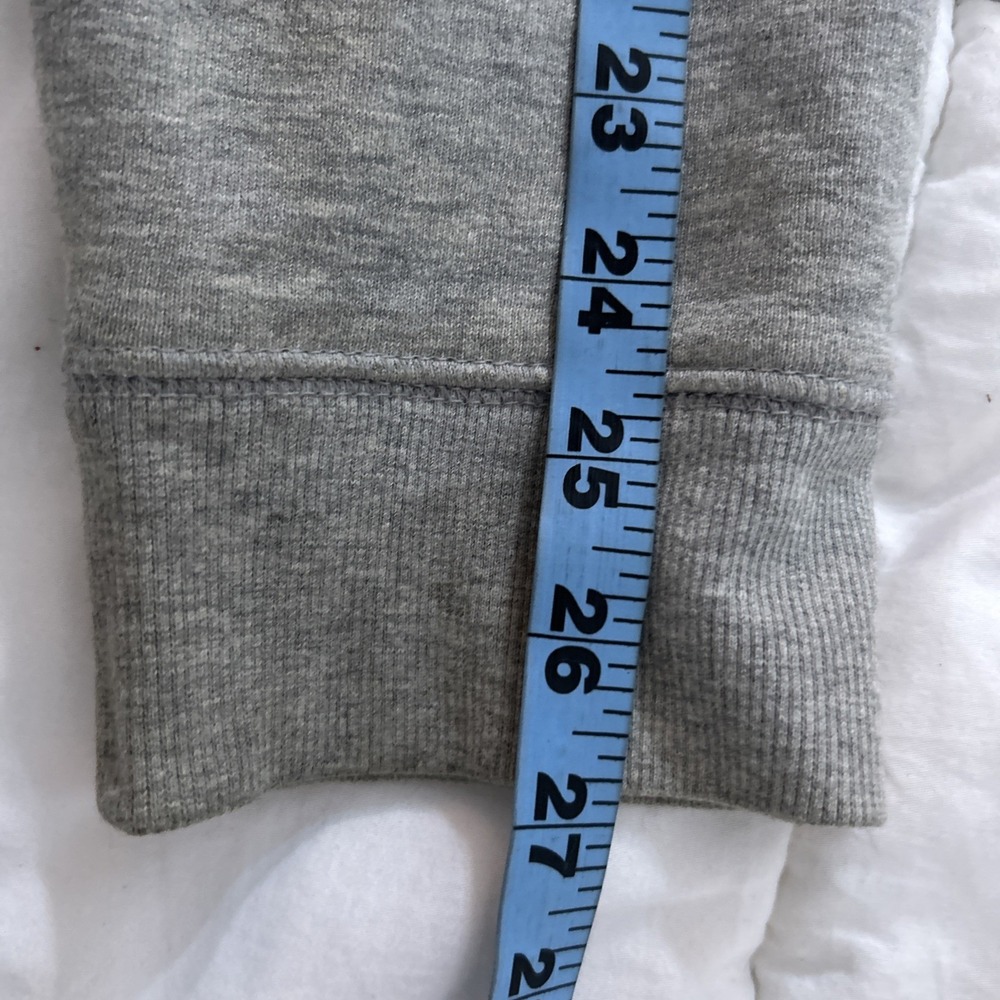 Levis Hoodie Mens L Gray Batwing Logo Fleece Pullover Streetwear Casual‎ - Picture 10 of 13